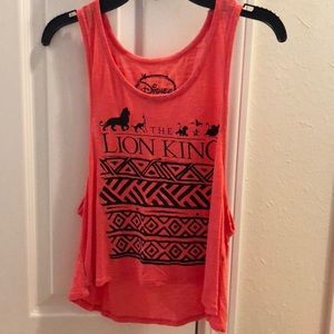 Lion king crop top